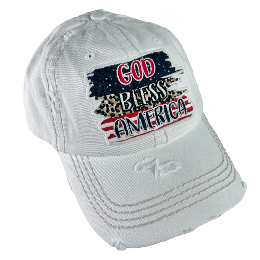 KBV-1436 WHT God Bless America