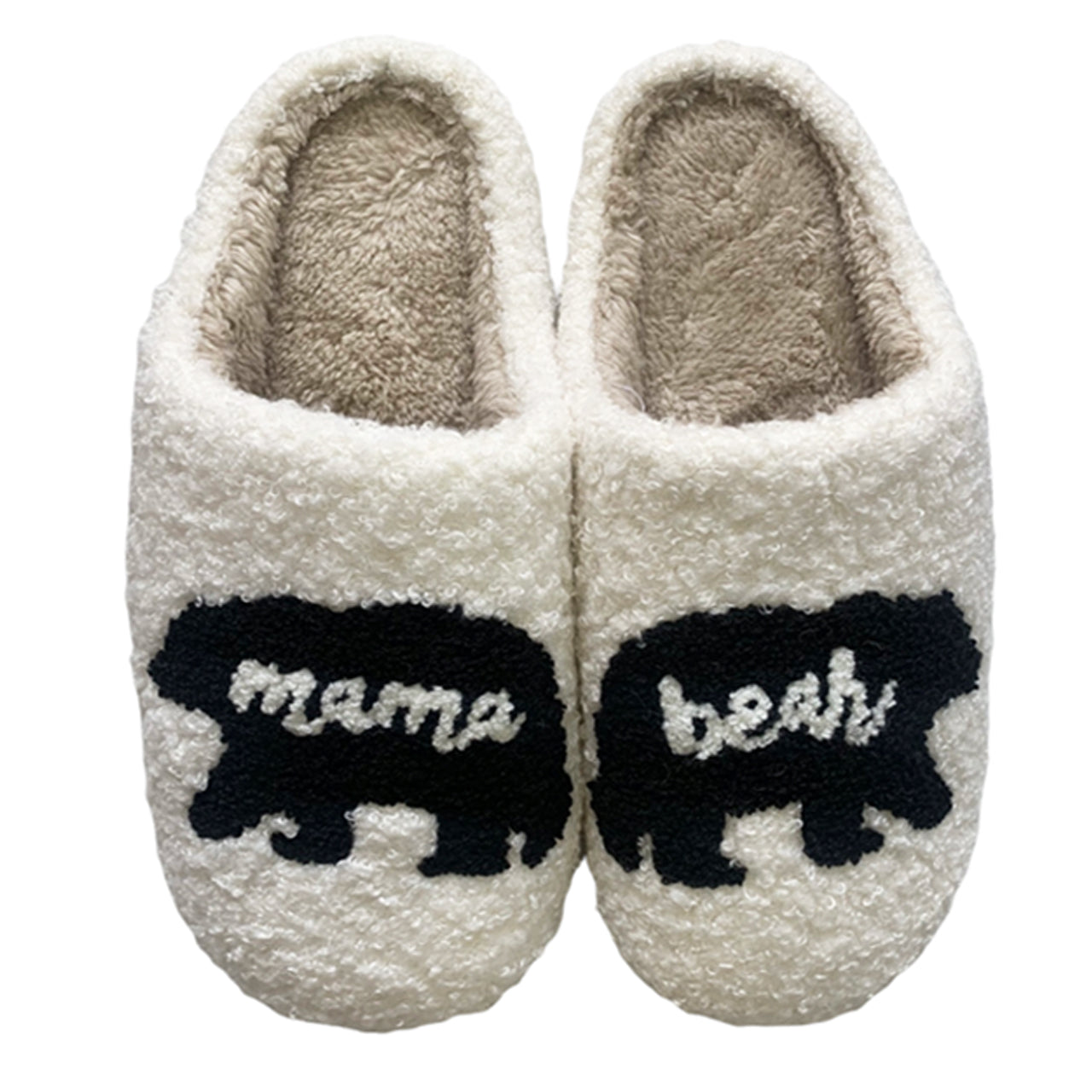 SF-1120 Mama Bear Slippers White