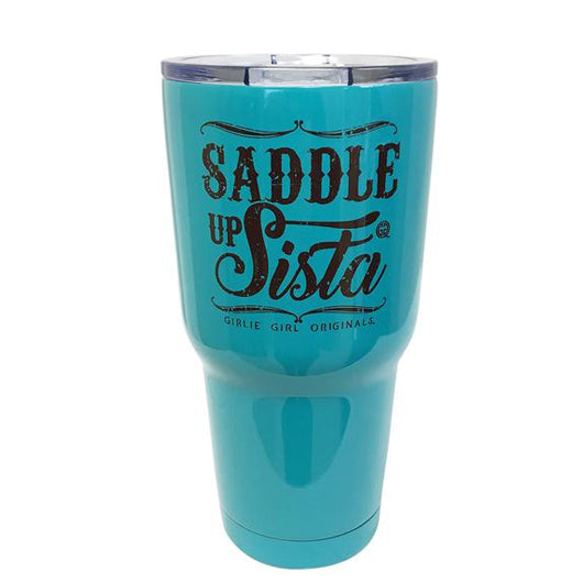 TB2468 Saddle Up Sista Stainless Steel Tumbler