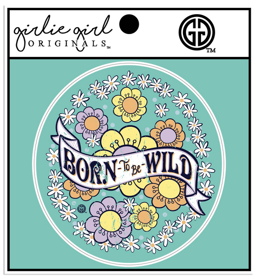 Decal/Sticker Born Wild 2480