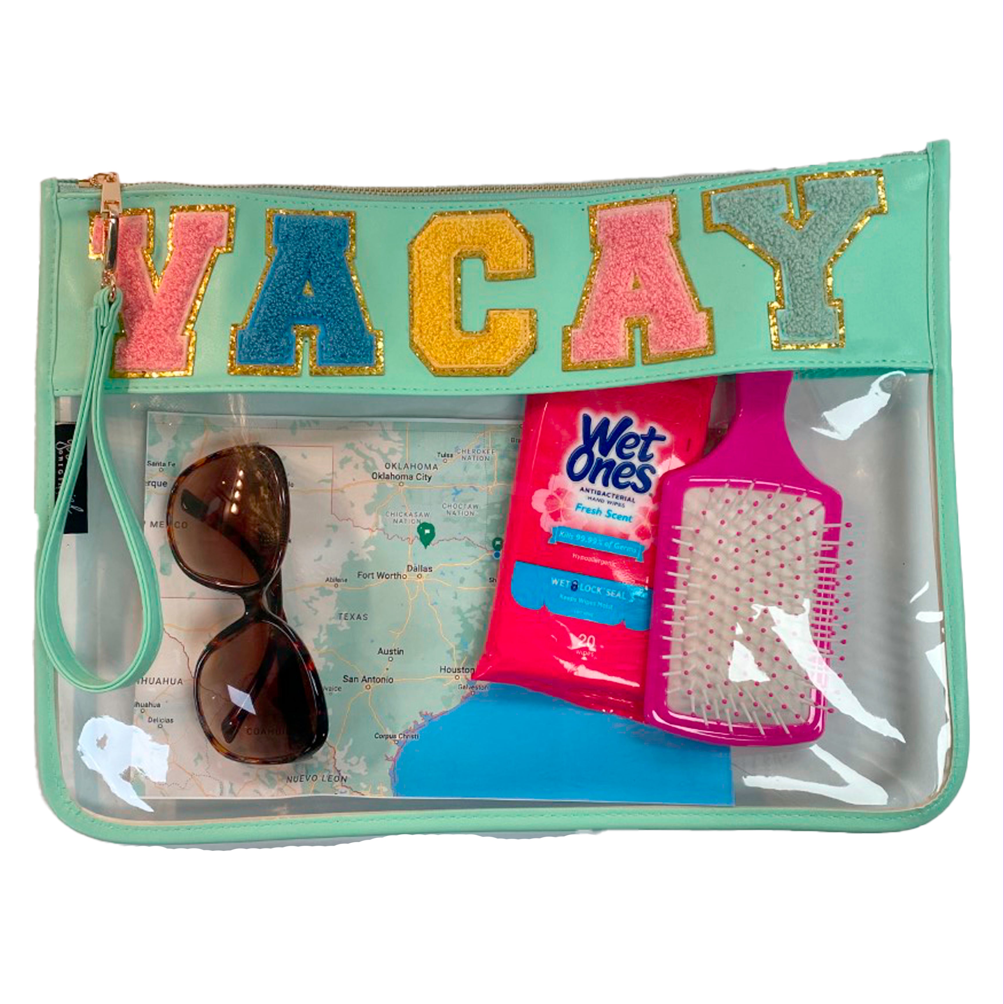 CP-1217 Vacay Seafoam Candy Bag
