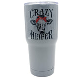 TB2468 Crazy Heifer Stainless Steel Tumbler