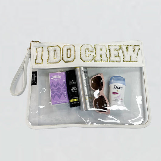 CP-1217 I Do Crew White Candy Bag