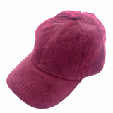 BT-937 Corduroy Criss Cross Cap Berry