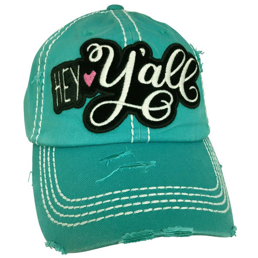 KBV-1169 Hey Yall-Turquoise