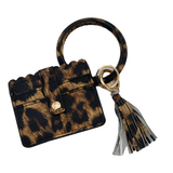 CL-7848 WRISTLET ID WALLET LEOPARD BROWN