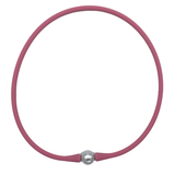SN-2649 SILICONE NECKLACE LIGHT PINK