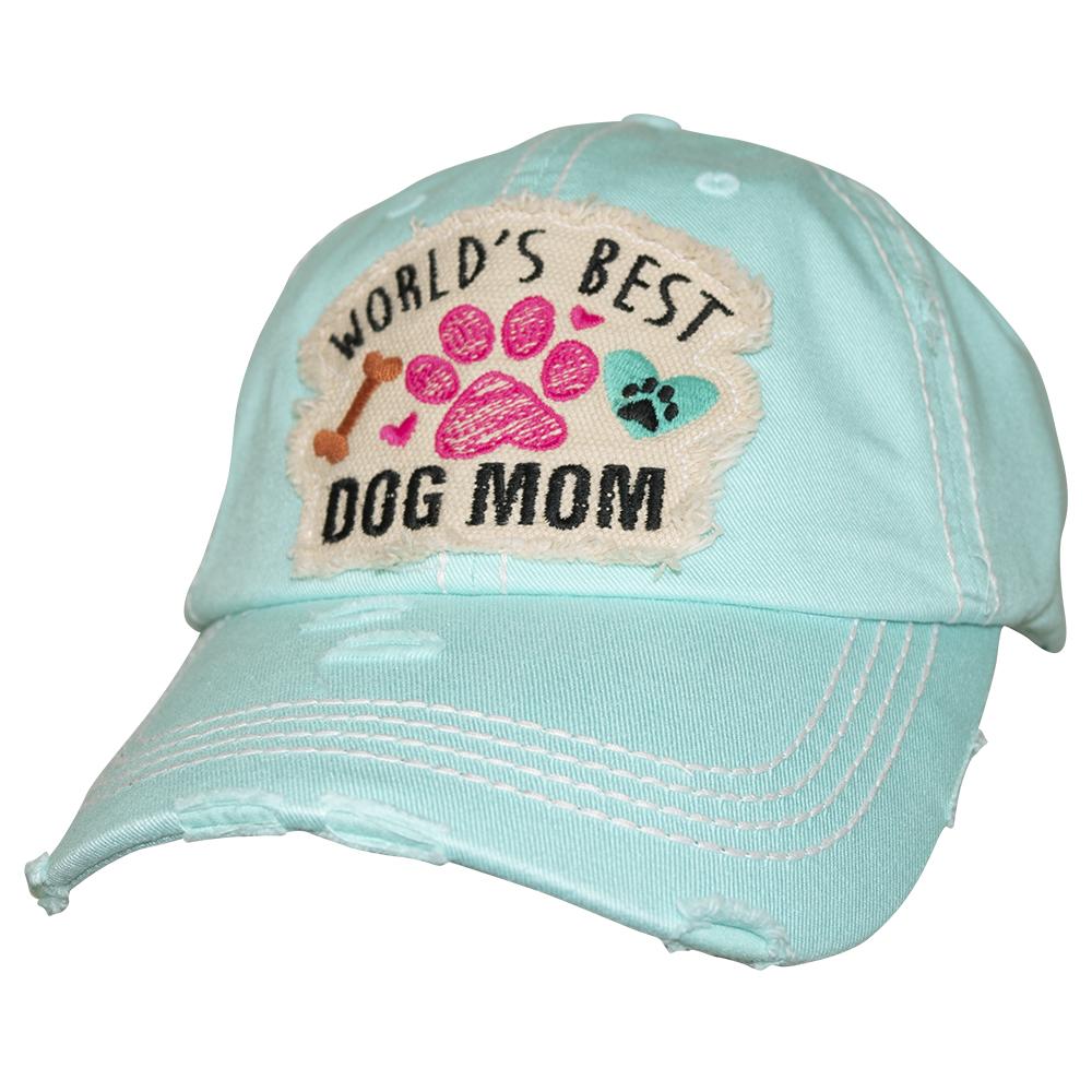 KBV-1362 World's Best Dog Mom Diamond Blue