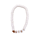 BR-1306 Elastic Bracelet White Gigi