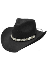 CBC-08 Cowgirl Hat Black