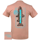 Southern Limit 107 Fishing Club Trout SS-Desert Pink