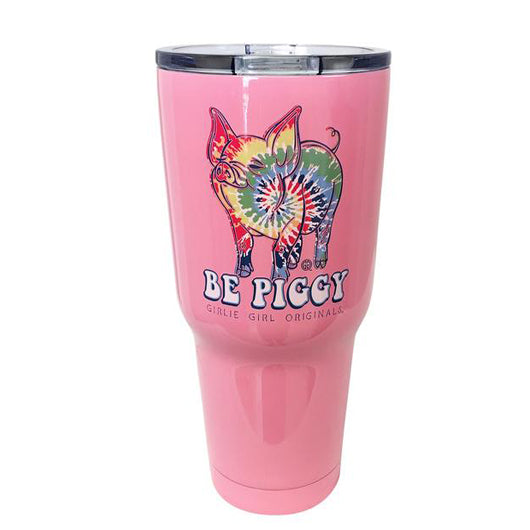 TB2468 Tie Dye Be Piggy Stainless Steel Tumbler