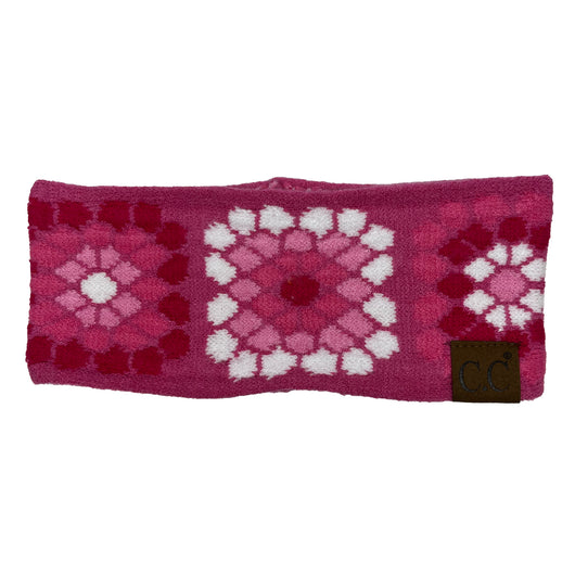 HW-7396 C.C Headwrap-Hot Pink