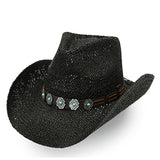 CBC-06 Cowgirl Hat Black