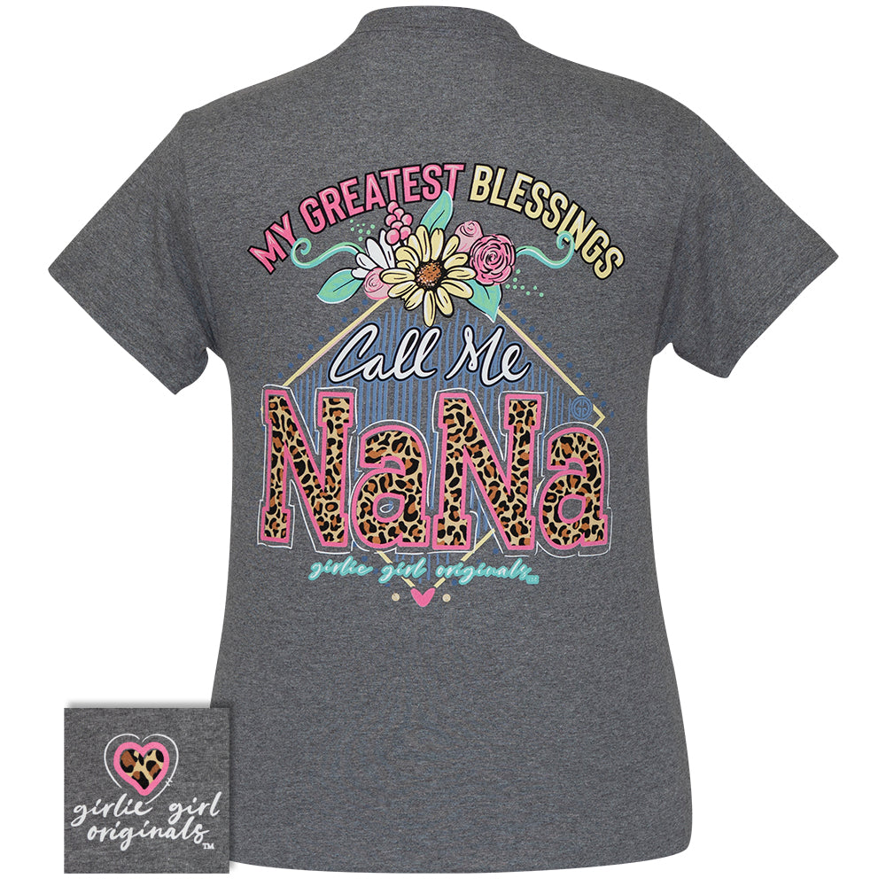 CALL ME NANA - GRAPHITE HEATHER SS-2425