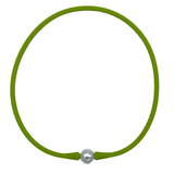 SN-2649 SILICONE NECKLACE LIME