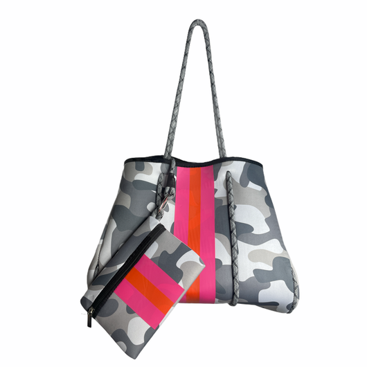 NP-4500 Camo Neoprene Tote Bag