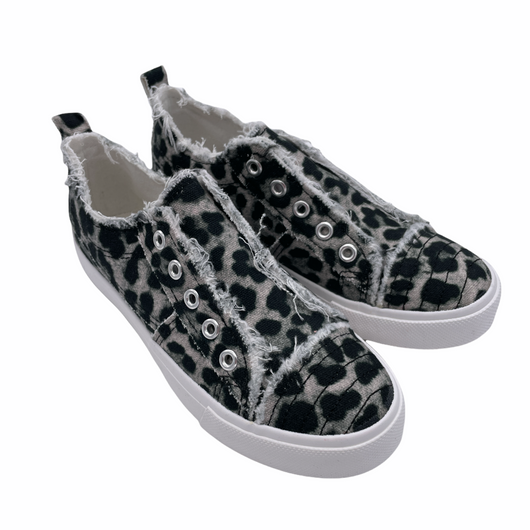 TP-LEOPARD BLACK SNEAKER