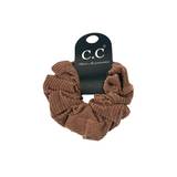 SCR-03 C.C CORDUROY SCRUNCHIE COFFEE