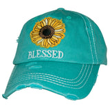 KBV-1376 Blessed Sunflower Turquoise