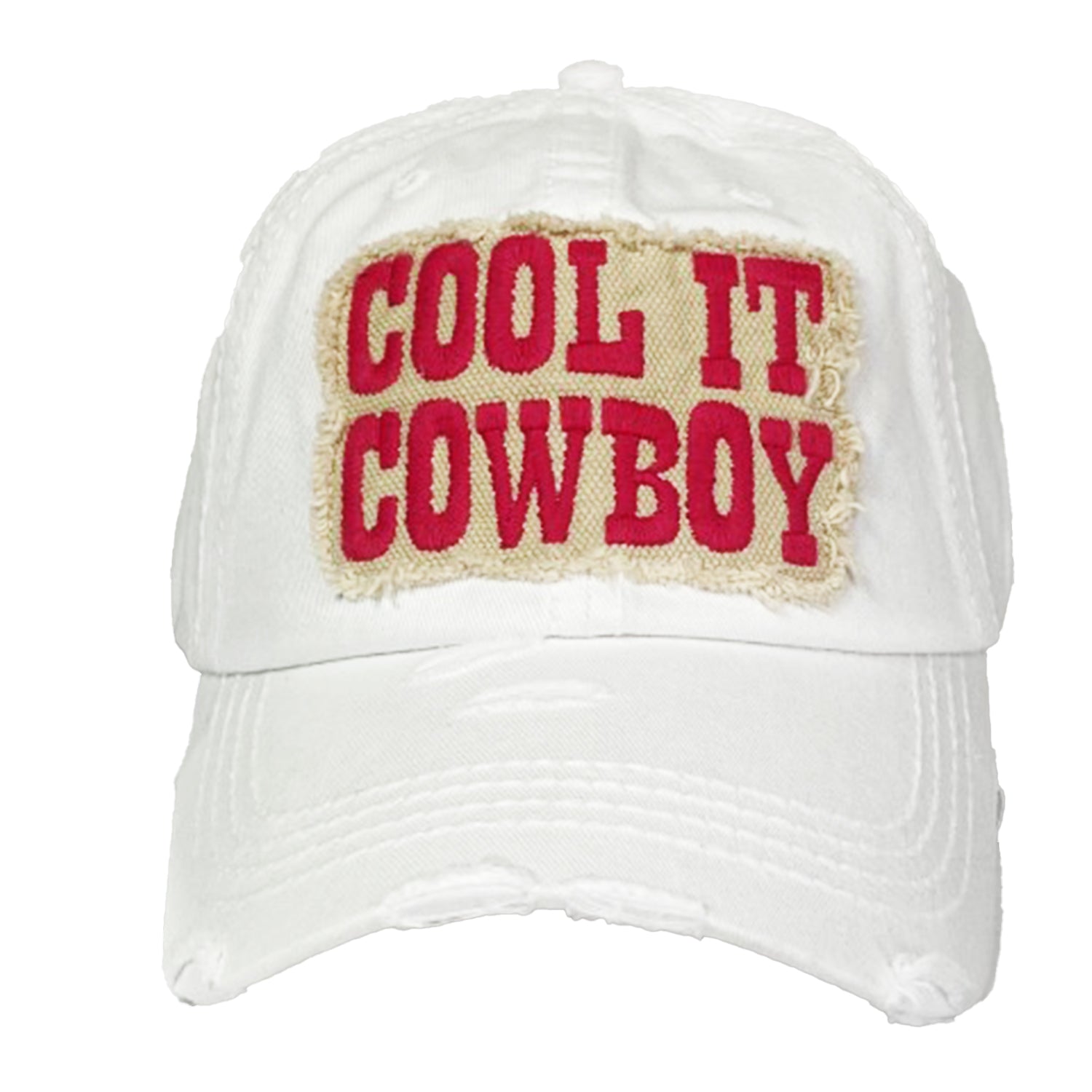 KBV-2001 Cool It CowboyWhite