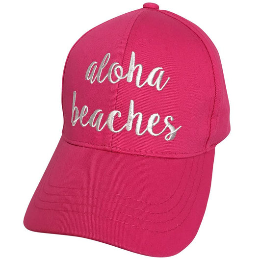 BA-2017 C.C Aloha Beaches Hot Pink Cap