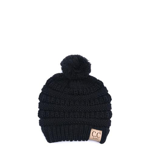 Baby-847 Black Beanie