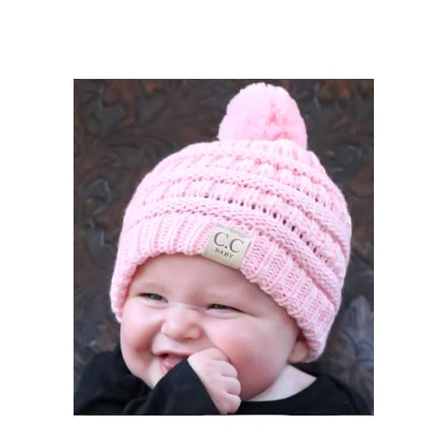 Baby-847 Pale Pink Beanie