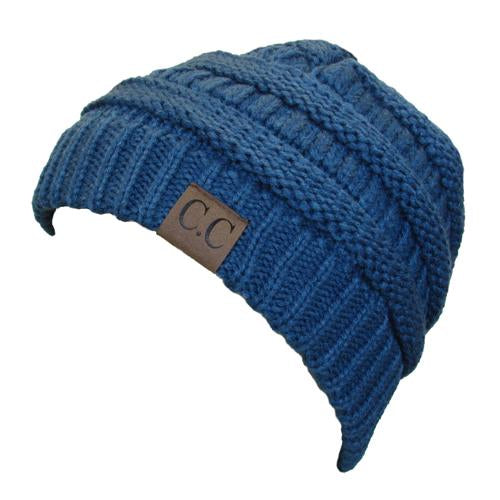 HAT-20A BEANIE DARK DENIM