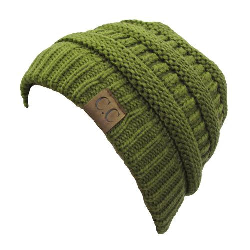 HAT-20A BEANIE OLIVE – girliegirloriginals