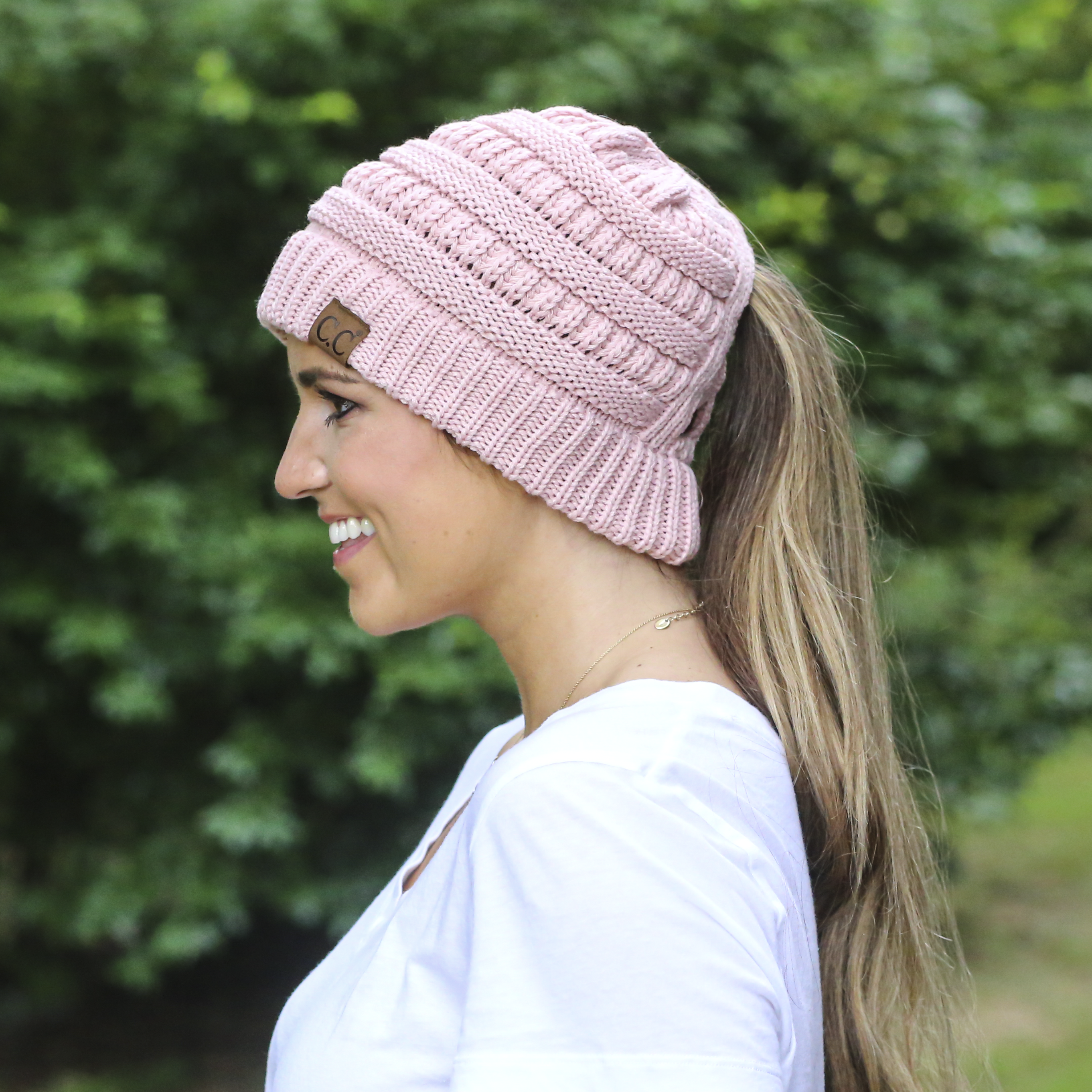 CCB-1 C.C Criss Cross Beanie Rose