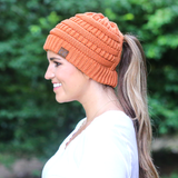 CCB-1 C.C Criss Cross Beanie Toffee