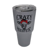 TB2468 Crazy Heifer Stainless Steel Tumbler