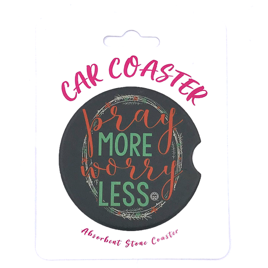C14 - Car Coaster Pray More