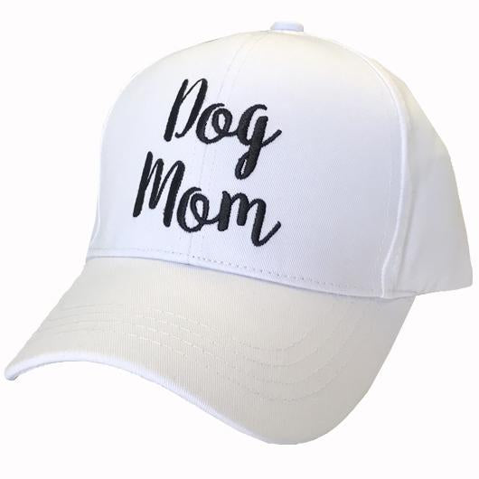 BA-2017 C.C Dog Mom White Cap