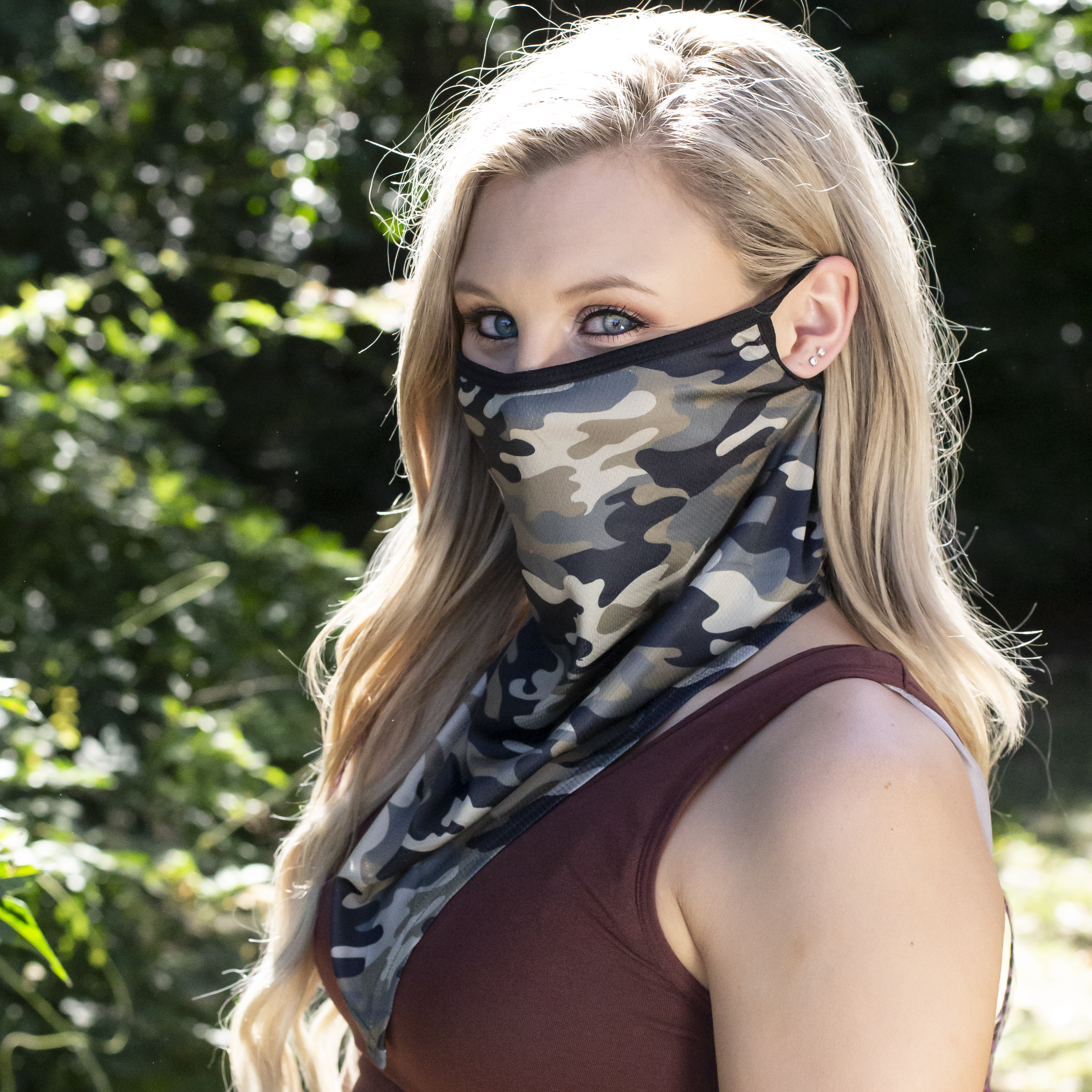 FB-2020 FACE BANDANA CAMO