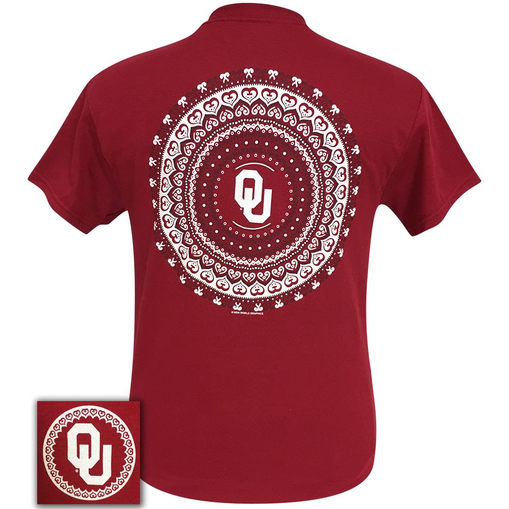 Campus Colors NCAA Arkansas Razorbacks Gameday T-Shirt - Adult Unisex Cotton Tee, Cardinal Red, Team Logo Apparel