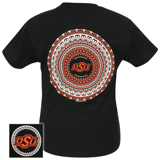 OSU Mandala Black SS