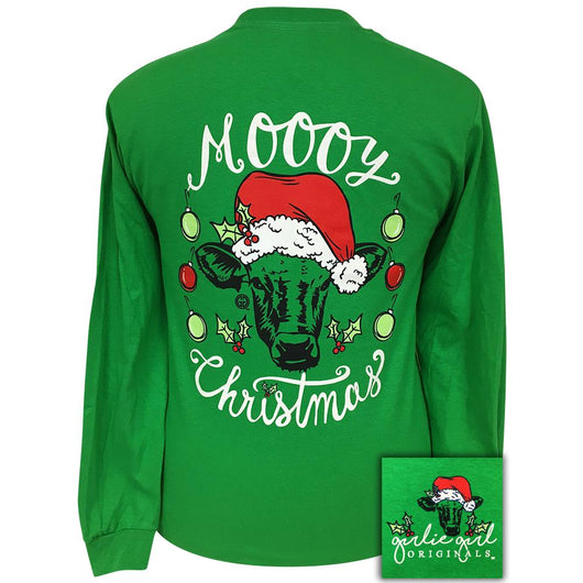 Moooy Christmas-Irish Green LS-1969