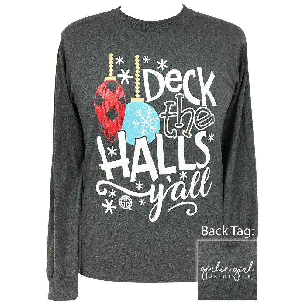 Deck the Halls-Dark Heather LS-1997