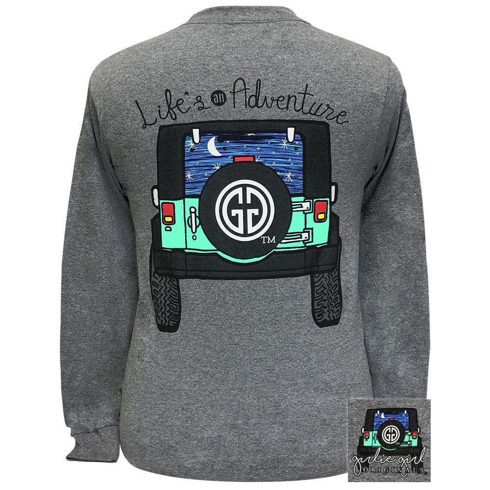 Life's an Adventure-Graphite Heather LS-2095