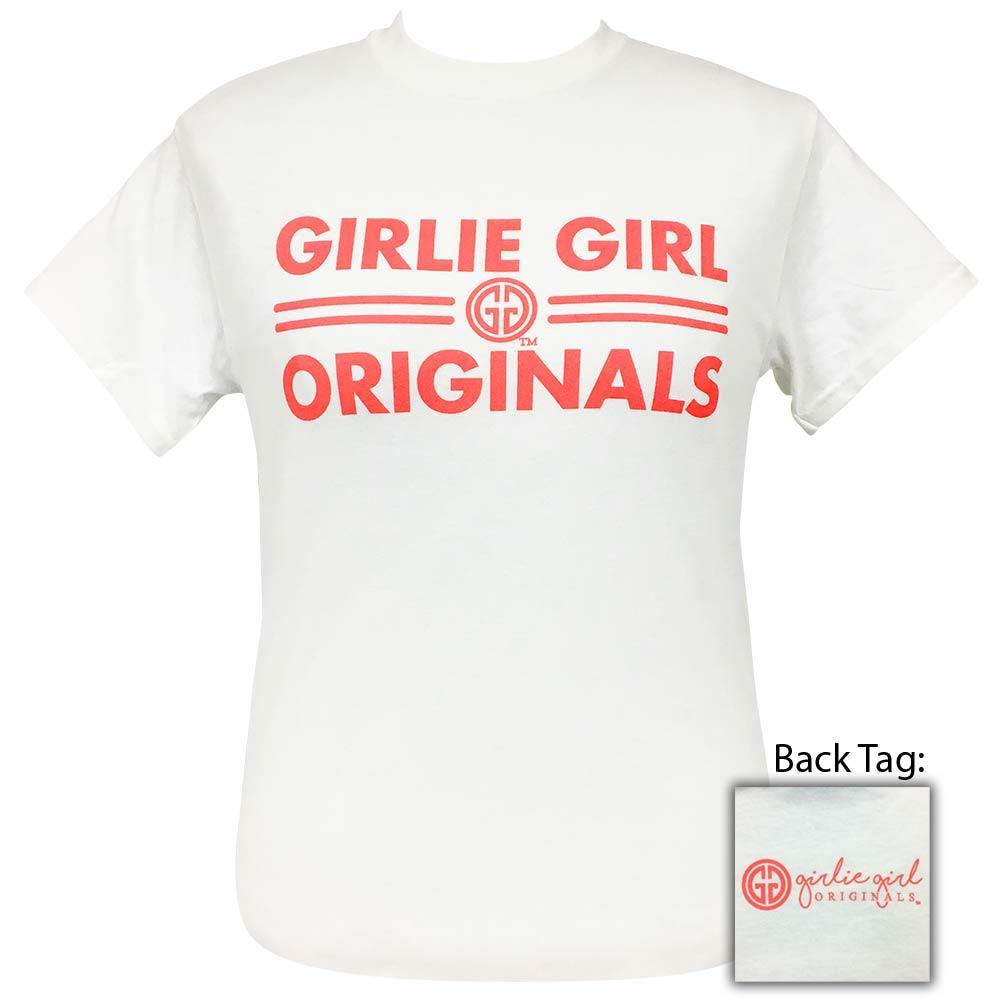 Block Logo Tee - White SS-2120