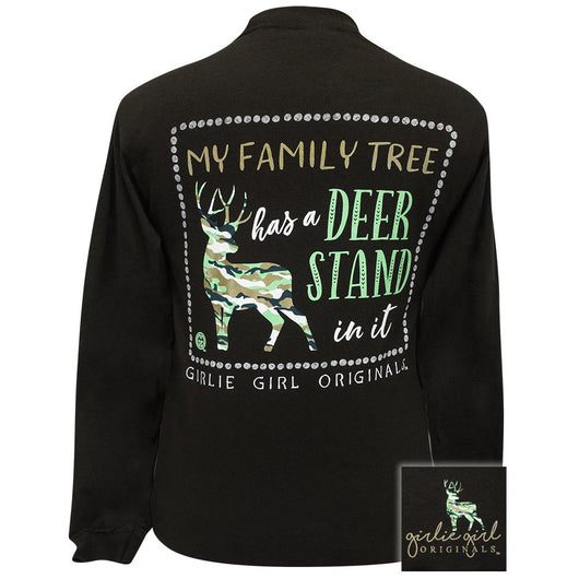 Family Tree Deer Stand-Dark Chocolate LS-2154
