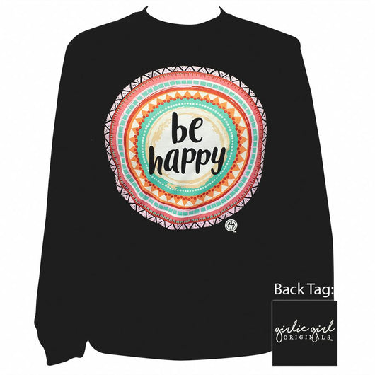Be Happy-Black LS-2167