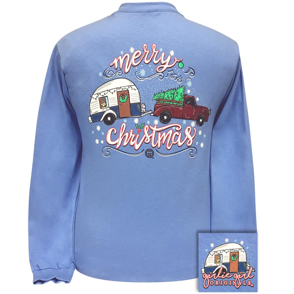 Christmas Trailer-Carolina Blue LS-2171