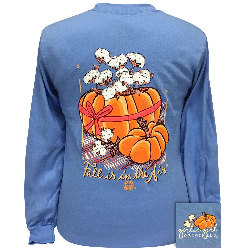 Cotton Pumpkin-Carolina Blue LS-2321