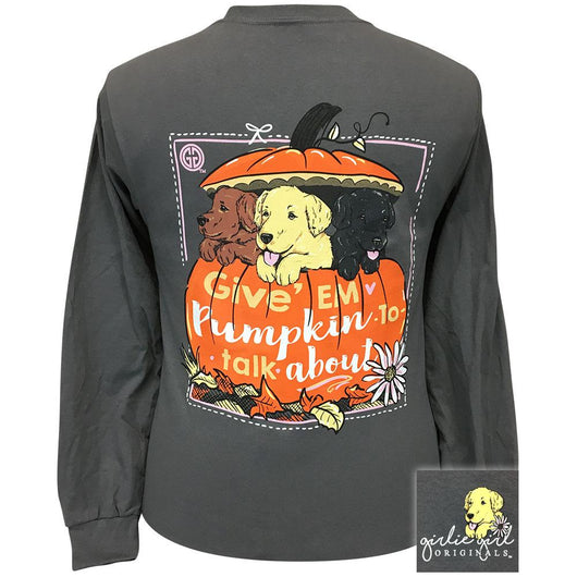 Puppy Pumpkin Charcoal LS-2353