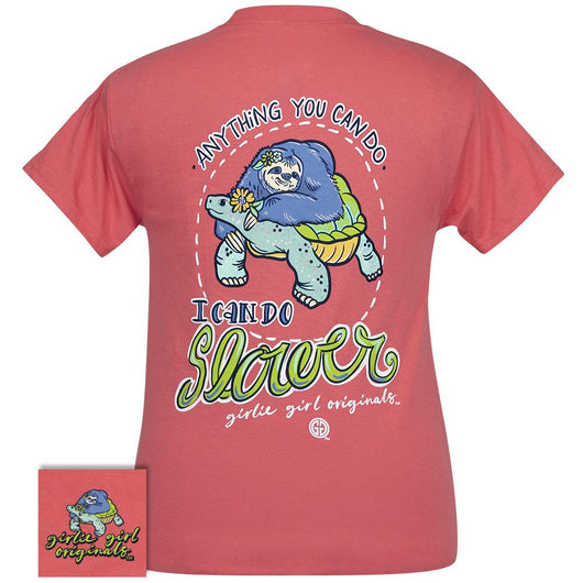 Turtle Sloth-Coral Silk SS-2382