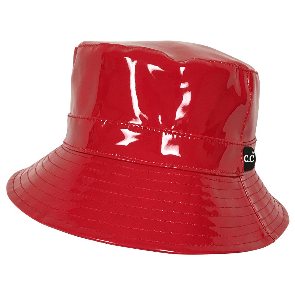 C.C Rain Bucket Hat-Red