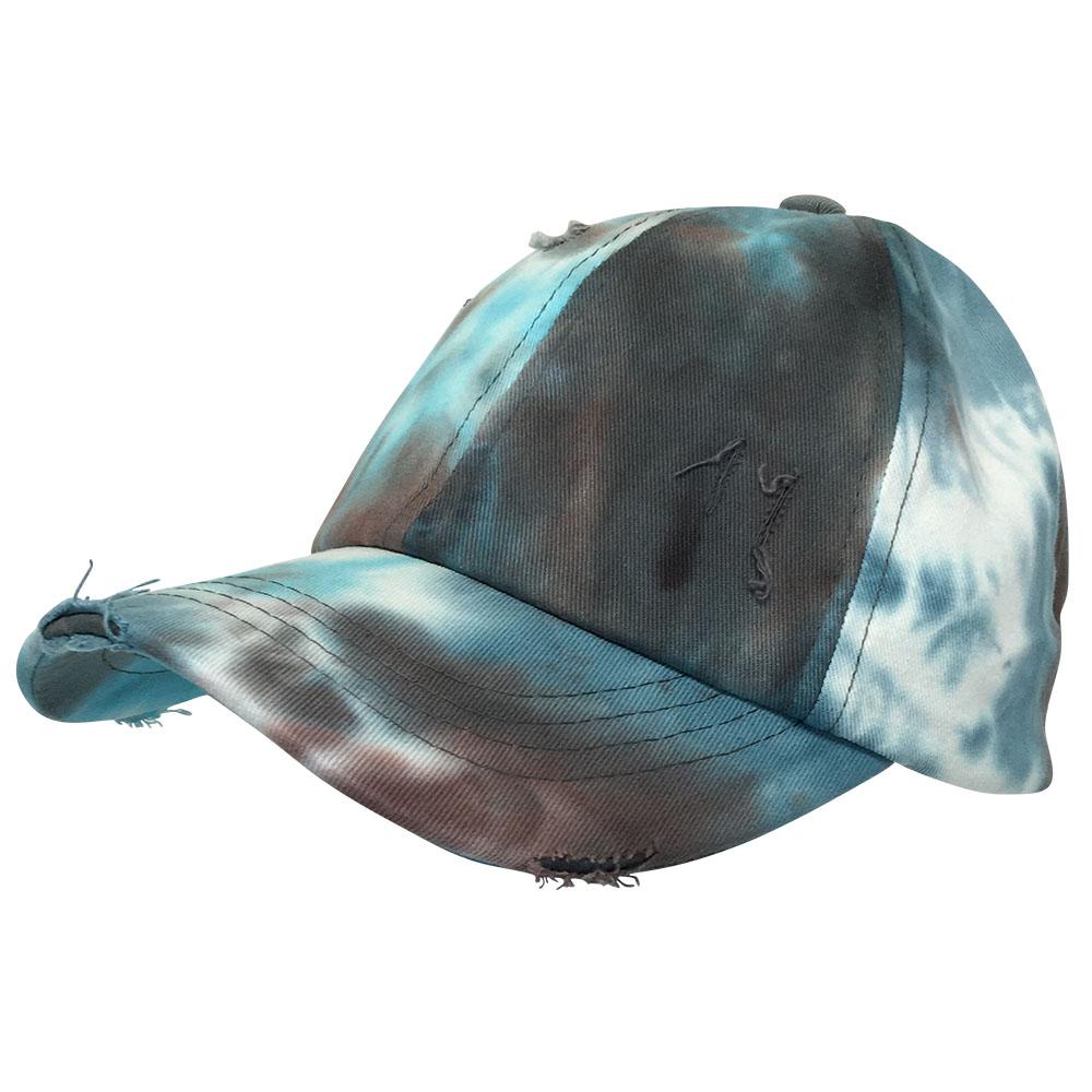 C.C Gray Camo Ponytail Trucker Hat One-Size
